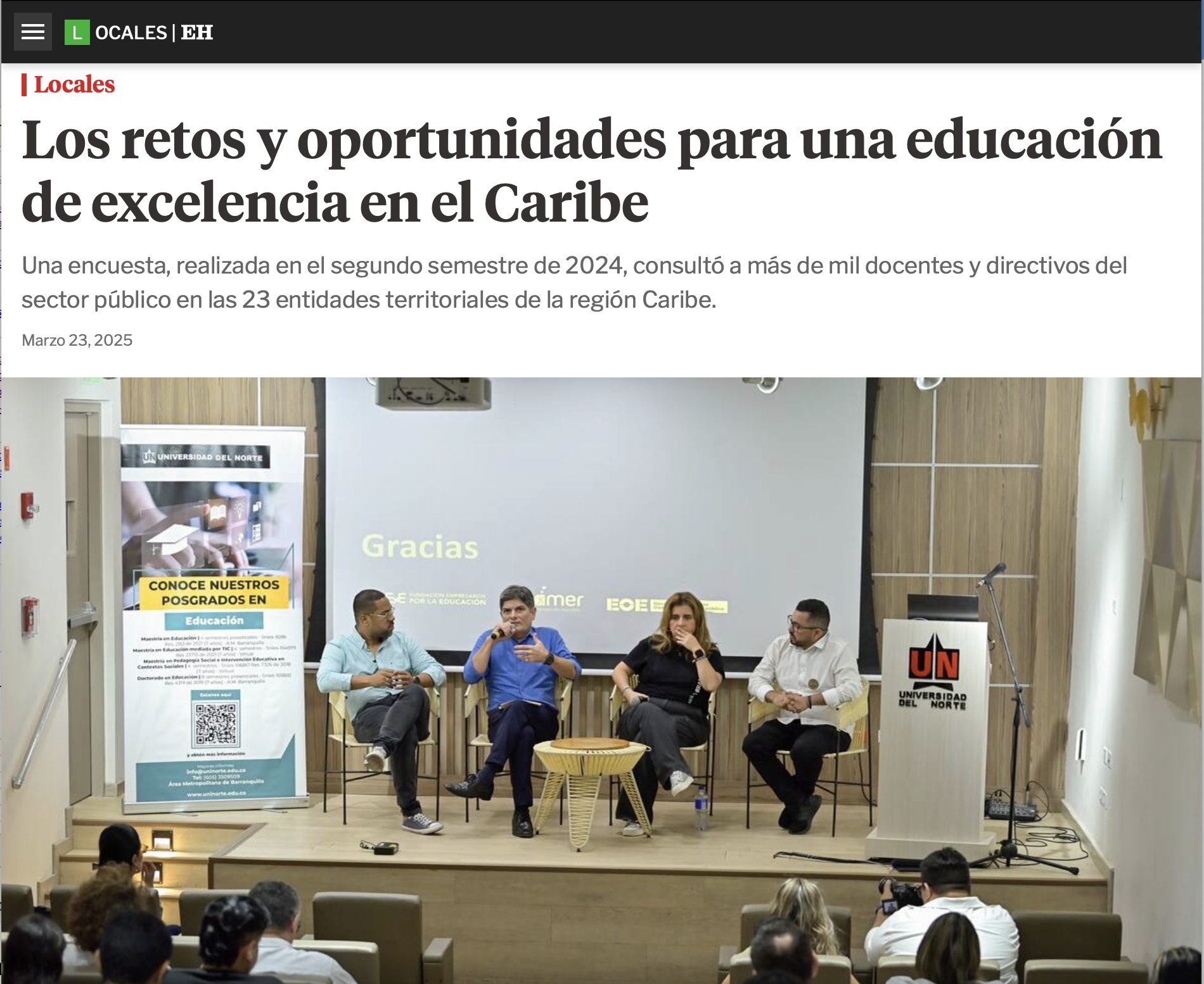 Los retos y oportunidades para una educación de excelencia en el Caribe